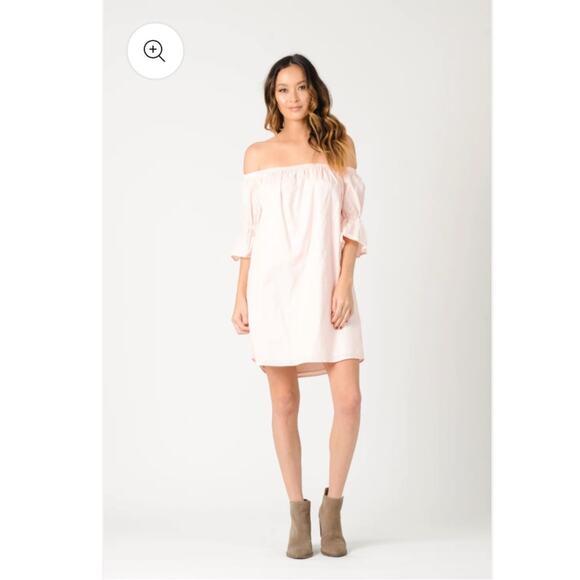 NEW LUCCA KATHERINE OFF THE SHOULDER DRESS - Picture 7 of 8